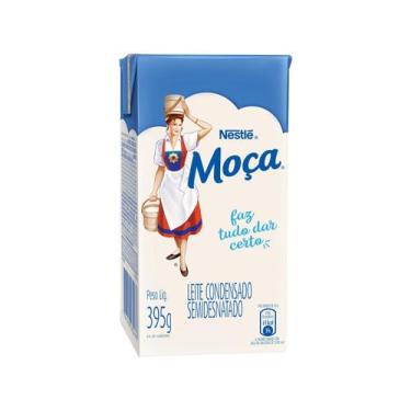 Imagem de Leite Condensado Nestlé Semidesnatado Moça - Caixa 395g, 1