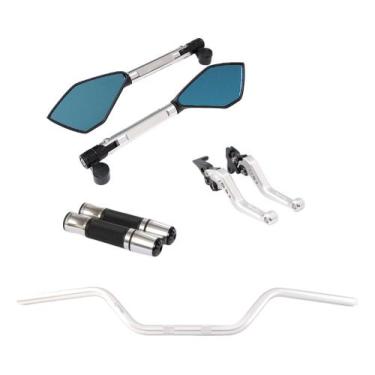 Imagem de Manete Manopla Retrovisor Guidão Riva Yes 125 Intruder 125 - Stark Rac