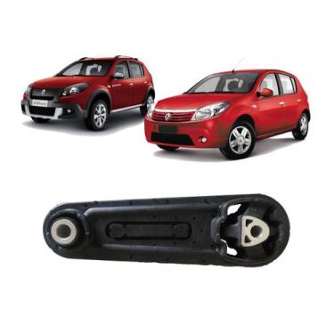 Imagem de Coxim Do Cambio Central Renault Sandero 2007 2008 2009 2010 - QualyKit