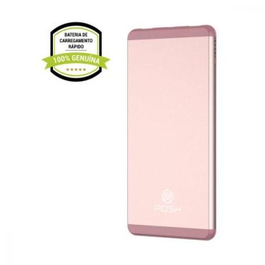 Imagem de Carregador Portátil Power Bank, Metal 5000mah Posh PBA5S