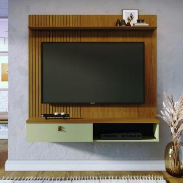 Imagem de Bancada Suspensa Iris Cumaru/Opala - VRK COMERCIO ON-LINE - MADETEC MO