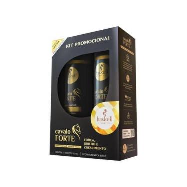 Imagem de Kit Cavalo Forte Haskell Shampoo e Condicionador 300ml