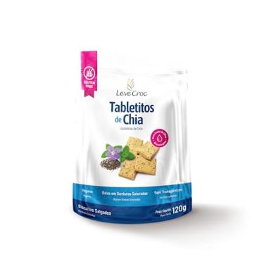 Imagem de Tabletitos de Chia 120g - Leve Croc - Sem Glúten