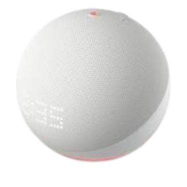Imagem de Amazon Echo Dot 5th Gen Com Assistente Virtual Alexa - Branca