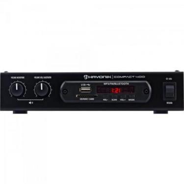 Imagem de Amplificador 40W RMS com Bluetooth COMPACT 400 HAYONIK