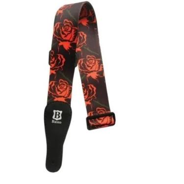 Imagem de Correia alça sintético basso violão guitarra cavaco ukulele cinta regu