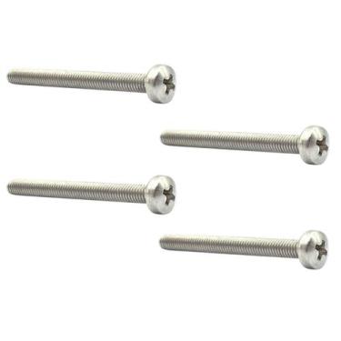 Imagem de 4 Parafuso Inox para captador humbucker guitarra 3x30mm MXP