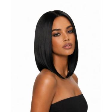 Imagem de Peruca Wig Curta Lisa Bio Orgânica Natural - D&D Comerce