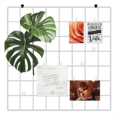Imagem de Porta Fotos Grande em Branco - Decoração Prática e Estilosa para Seu L