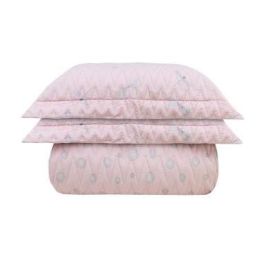Imagem de Kit Colcha Queen Matelassê Flay 200 Fios Naturalle Algodão Sultan