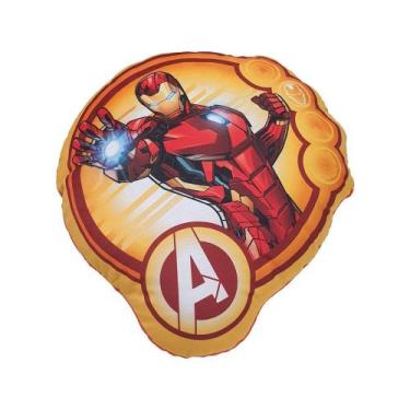 Imagem de Almofada Infantil Avengers Lepper 39 CM x 40 CM Vermelho