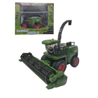Imagem de Trator Colheitadeira Grãos Controle Remoto 1:24 Cks Cp172101