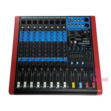 Imagem de Mesa De Som 8 Canais Interface Ms8.4 Eux Rec 16 Efeitos - Soundvoice