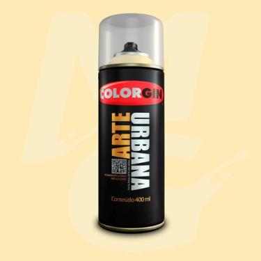 Imagem de Tinta Spray 400ml Arte Urbana Colorgin Alta Cobertura, Bambu