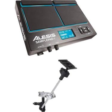 Imagem de Alesis Sample Pad 4 Pad de Percussão com Braço Articulado de 38 cm