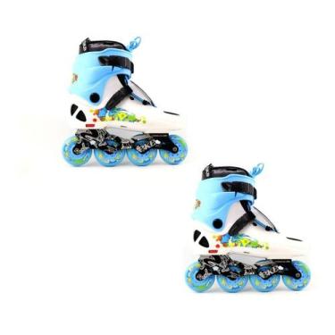 Imagem de Patins Flying Eagle Bkb B2 76-80mm Branco Tam 40/41 A14366