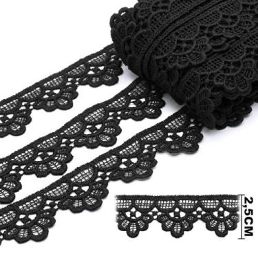 Imagem de Guipir 2,5cm GP048 Preto - 13,7 metros  artePunto