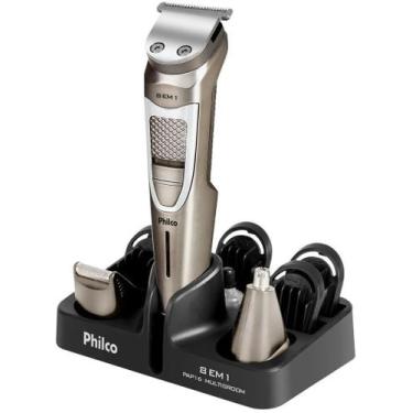 Imagem de Aparador de Pelos Philco Multigroom 8 em 1 PAP16 Bivolt