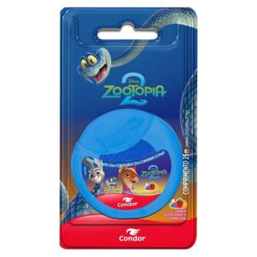 Imagem de Fio Dental com Cera Tutti-Frutti Zootopia 2 Condor 25m - Mundo Condor