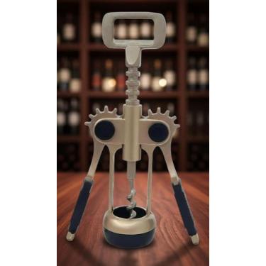 Imagem de Abridor de Vinho e Cerveja Borboleta Metal Dourado - Congratulations S