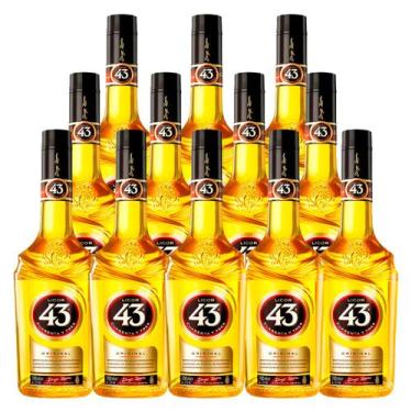 Imagem de Licor Creme 43 Cítrico Diego Zamora 700ml 12 Unidades - Licor 43