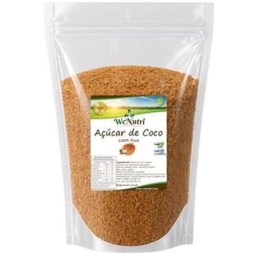 Imagem de Açúcar de Coco Natural 100% Puro Wenutri, 500g