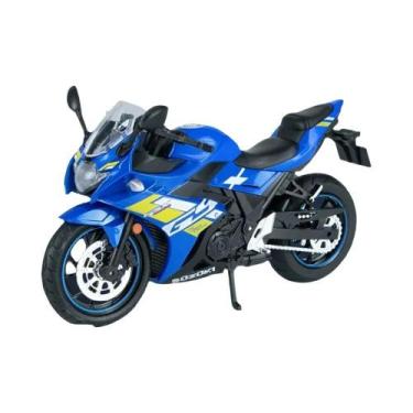 Imagem de Modelo De Moto Suzuki Hayabusa GSX250R Em Escala 1:12, Brinquedo Com C