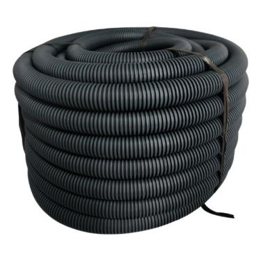 Imagem de Conduíte Elétrico Corrugado Conduite Eletr. 1 Polegada X 25 m com Proteção para Fios e Cabos em Obras Civis Cinza Aladim