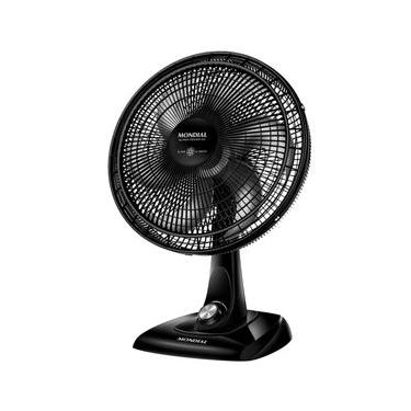 Imagem de Ventilador de Mesa 40cm Super Power Mondial Preto e Prata 140W VSP-40-B