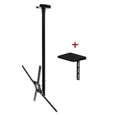Imagem de Suporte de teto para TV de LED 10 a 55 Giro 360º Graus - Brasforma