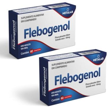 Imagem de Flebogenol 60 comprimidos Pinus Pinaster 50mg