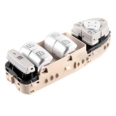 Imagem de Lado do driver da chave de controle da janela elétrica, adequado para C-CLASS W205 S205 GLC X253 C253 A2059056811 2059056811