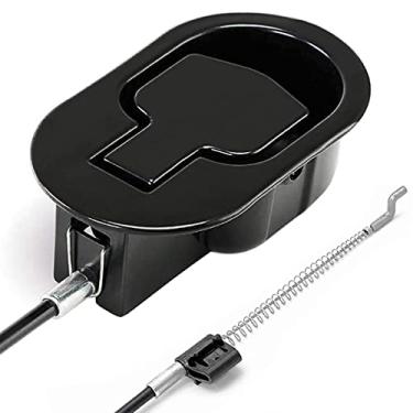 Imagem de ttmagic Peças de reposição de alça reclinável de metal com cabo, poltrona reclinável universal, poltrona, poltrona, alavanca de liberação, alça de puxar, serve para Ashley and Major reclinável