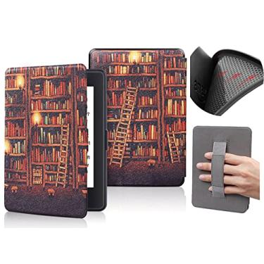 Imagem de Capa TPU de 15 polegadas para Kindle Basic com Auto Wake/Sleep e Alça de Mão - (Serve apenas para 10ª Geração 2019, Modelo J9G29R) Capa à prova d'água durável