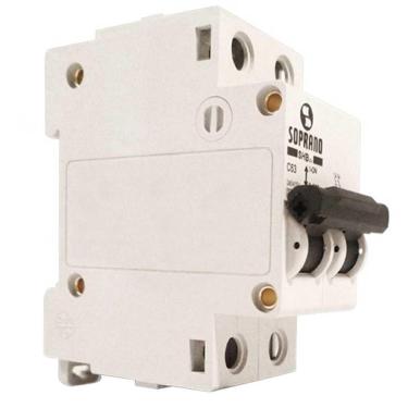 Imagem de Disjuntor Soprano Din 2P 32A SHB-GII Curva C