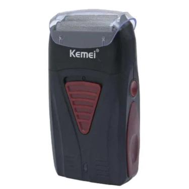 Imagem de Maquina De Barbear Preta Kemei 3381