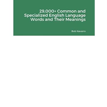 Imagem de 29,000+ Common and Specialized English Language Words and Their Meanings
