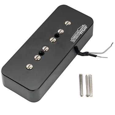 Imagem de Wilkinson M Series Alnico 5 Captador P90 SoapBar Ponte para Guitarra Les Paul/SG, Preto