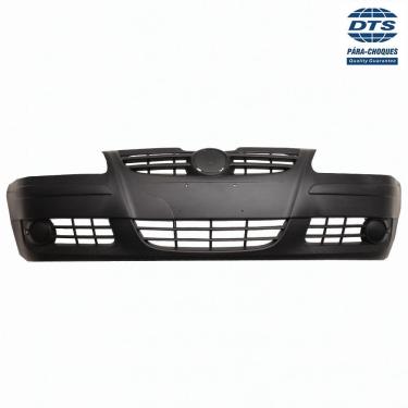 Imagem de Parachoque Dianteiro Preto Liso Sem Furo Para Farol De Milha: Gol G4 2005 Até 2010