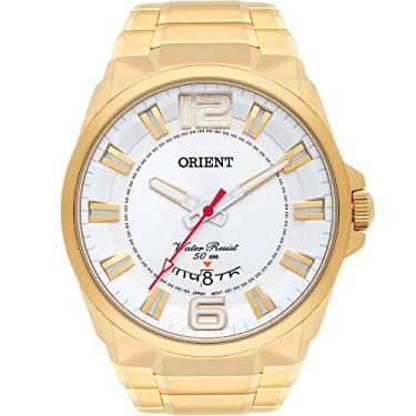 Imagem de Relógio Orient Masculino Ref: Mgss1157 S2kx Casual Dourado
