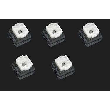 Imagem de Pacote com 5 interruptores mecânicos Romer-G compatíveis com teclados Logitech G310 G512 G513 K840 G613 G810 G910 G413 Pro (Romer-G Tactile Black)