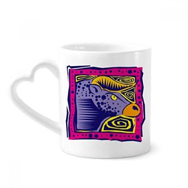 Imagem de Caneca com gravação Constelação Taurus Mexicon Culture Caneca de café cerâmica copo de coração de vidro
