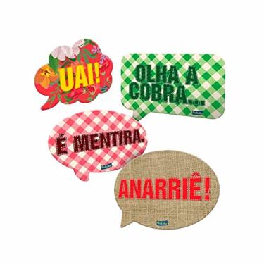 Imagem de Festa Junina Kit Placas Divertidas c/9 - Festcolor