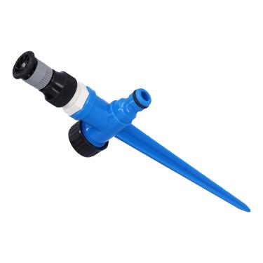 Imagem de Aspersores de gramado de jardim, ajustáveis, convenientes, duráveis, rotativos em 360 graus, aspersores de gramado verde, de irrigação por aspersão de água