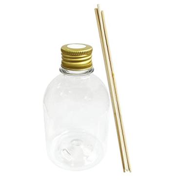 Imagem de Frasco Difusor Pet 250ml C/Tampa Metal (20 Unidades) (Dourado)