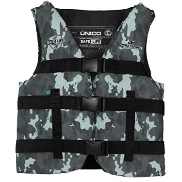 Imagem de Colete Salva Vidas Auxiliar de Flutuação Pro Tork Safe Life – De 40-140 Kg Camuflado Cinza