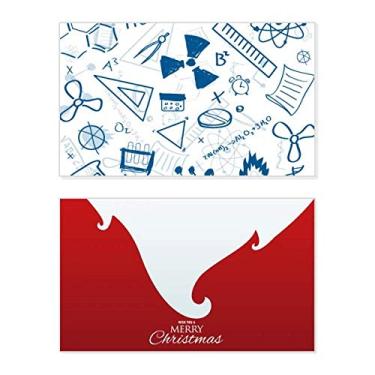 Imagem de Simple Strokes Style Physical Chemistry Symbol Holiday Holiday Merry Christmas Congrats Card Christmas Letter Message