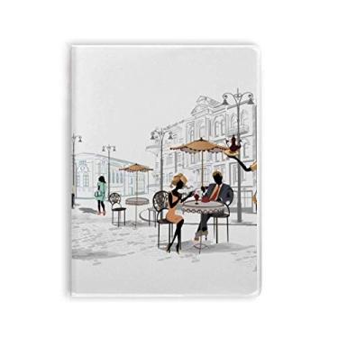 Imagem de Caderno de anotações Holiday Street France com capa macia