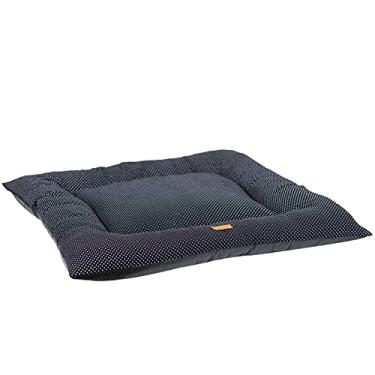 Imagem de Colchonete PREMIUM Para Cachorros e Gatos 100% AntiViral Repelente a Água (X-Large, Preto Bolinhas)