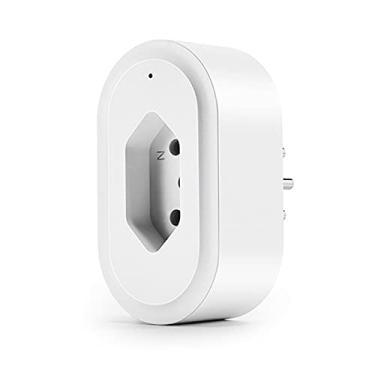 Imagem de FEDBNET Smart Plug Wi-Fi 16A, Tomada Inteligente Compatível com Alexa Google Home, Controle Remoto do Aplicativo Celular Smart Life com Função de Monitor de Energia